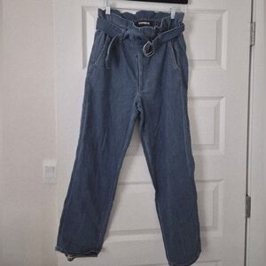 Express High Rise Blue Women's Jeans